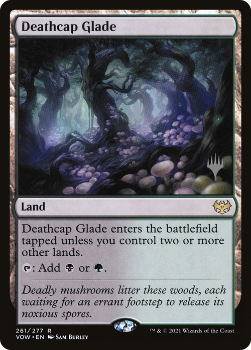 Deathcap Glade (PPDMU-261) - Innistrad: Crimson Vow Promos Foil