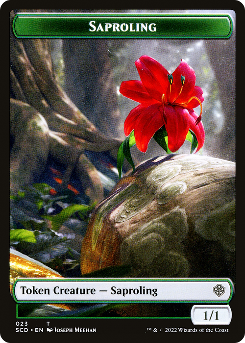 Saproling (TSCD-023) - Starter Commander Deck Tokens Foil