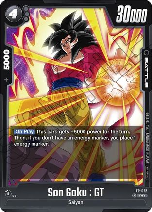 Son Goku : GT - FP-022 (FP-022) - Fusion World Promotion Cards and Packs Holofoil
