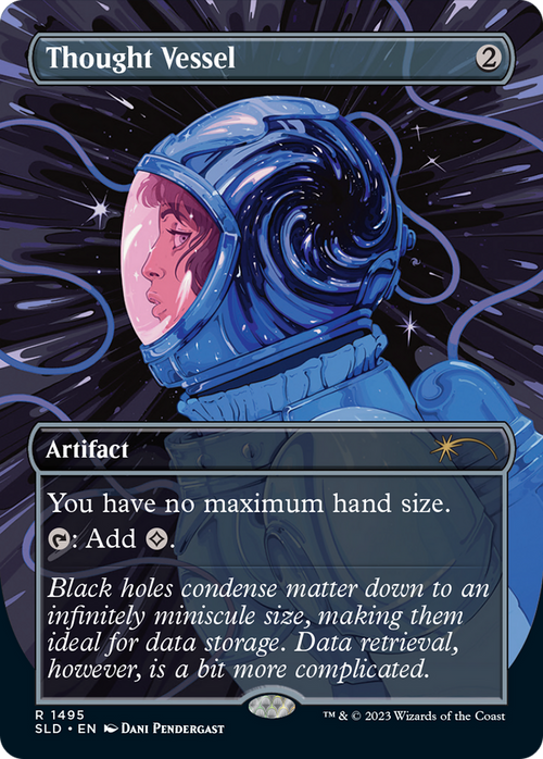 Thought Vessel (SLD-1495) - Secret Lair Drop (Borderless)