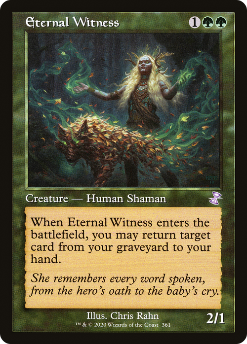 Eternal Witness (TSR-361) - Time Spiral Remastered Foil