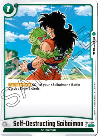 Self-Destructing Saibaiman (FB04-074) - Ultra Limit
