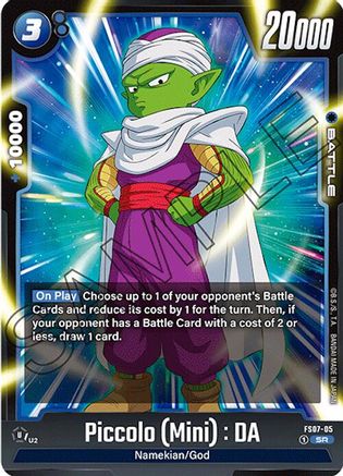 Piccolo (Mini) : DA (FS07-05) - Starter Deck 7 Vegeta Mini Holofoil