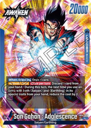 Son Gohan : Adolescence - FB04-026 (FB04-026) - Ultra Limit