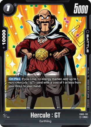 Hercule : GT (Tournament Pack 04) (FB03-132) - Tournament and Championship Promos Holofoil