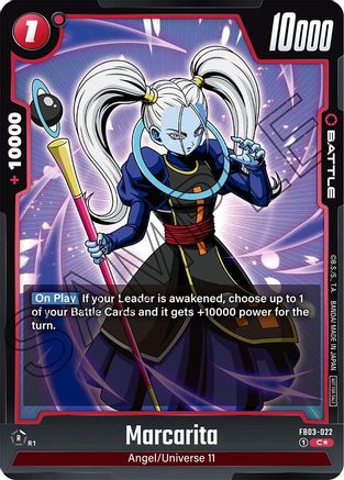 Marcarita (Tournament Pack 04) (FB03-022) - Tournament and Championship Promos Holofoil