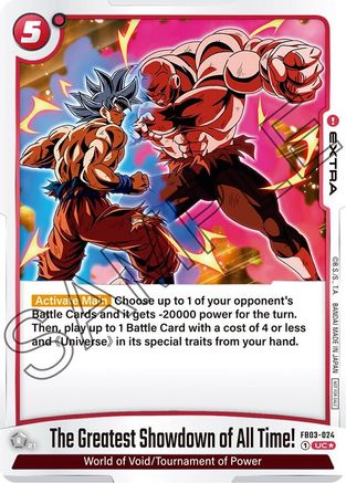 The Greatest Showdown of All Time! (Tournament Pack 04) (FB03-024) - Tournament and Championship Promos Holofoil