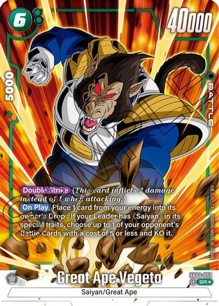 Great Ape Vegeta (Alternate Art) (FB04-052) - Ultra Limit Holofoil