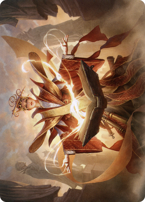 Augusta, Dean of Order // Augusta, Dean of Order (ASTX-054) - Strixhaven Art Series (Borderless) Foil