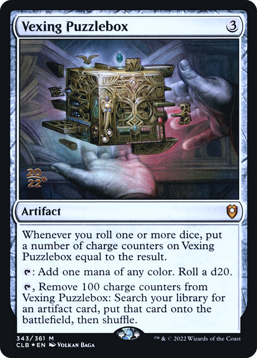 Vexing Puzzlebox (PRE-343) - Battle for Baldur's Gate Promos Foil