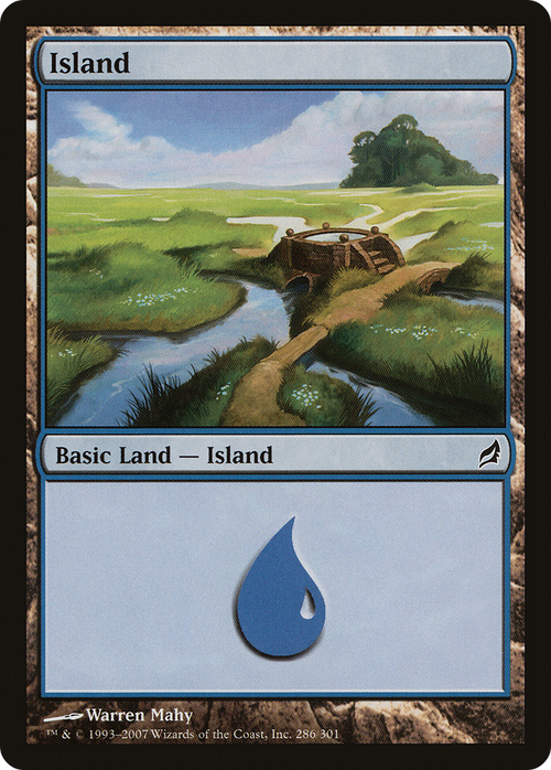 Island (286) (LRW-286) - Lorwyn Foil