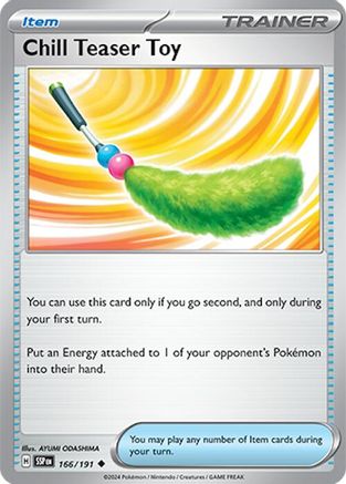 Chill Teaser Toy 166  SV08 Surging Sparks - Uncommon