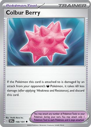 Colbur Berry 168  SV08 Surging Sparks - Uncommon