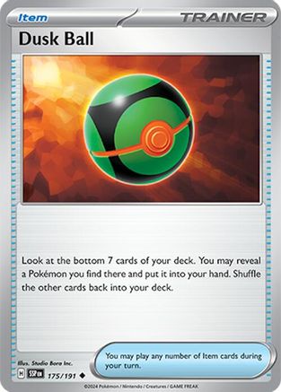 Dusk Ball 175  SV08 Surging Sparks - Uncommon