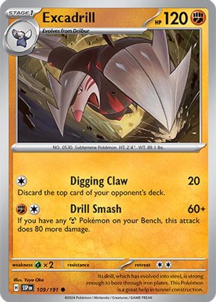 Excadrill 109  SV08 Surging Sparks - Common