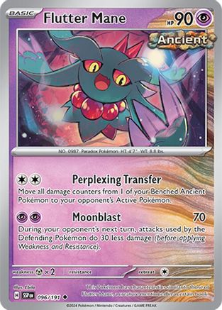 Flutter Mane 096  SV08 Surging Sparks - Uncommon