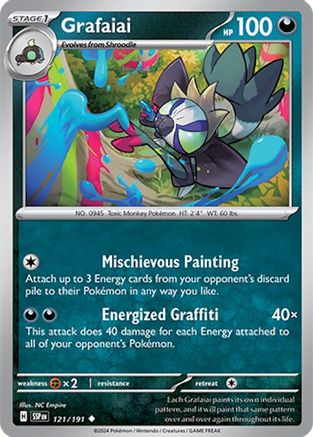 Grafaiai 121  SV08 Surging Sparks - Uncommon