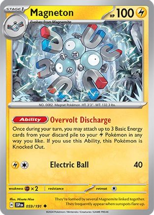 Magneton 059  SV08 Surging Sparks - Uncommon