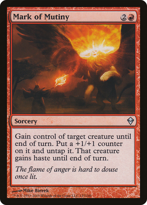Mark of Mutiny (ZEN-137) - Zendikar