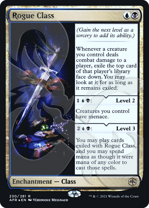 Rogue Class (AFR&-230A) - Adventures in the Forgotten Realms Promos Foil