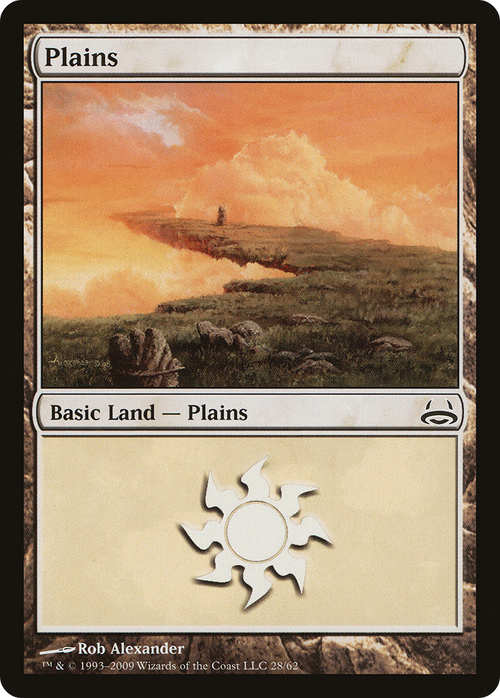 Plains (28) (DDC-028) - Duel Decks: Divine vs. Demonic