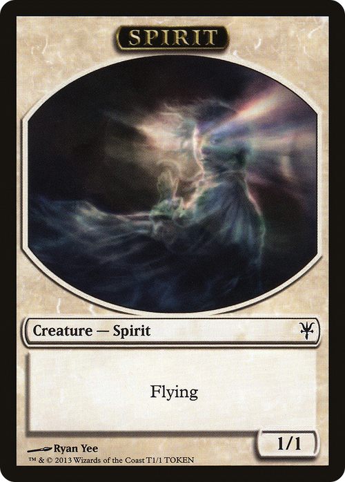 Spirit Token (DDK-001) - Duel Decks: Sorin vs. Tibalt Tokens