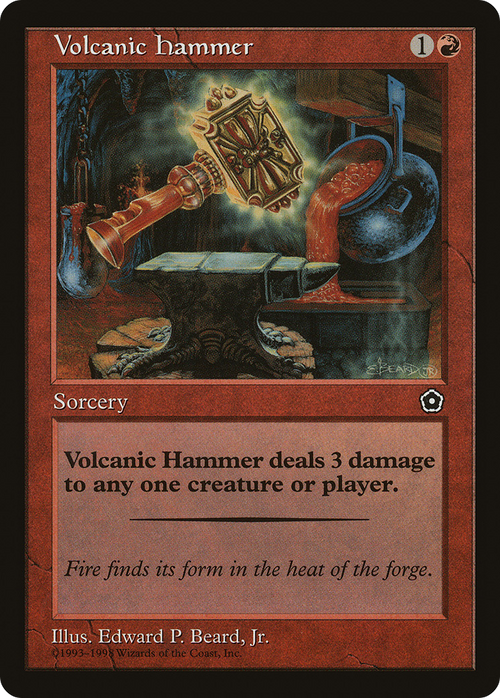 Volcanic Hammer (P02-) - Portal Second Age
