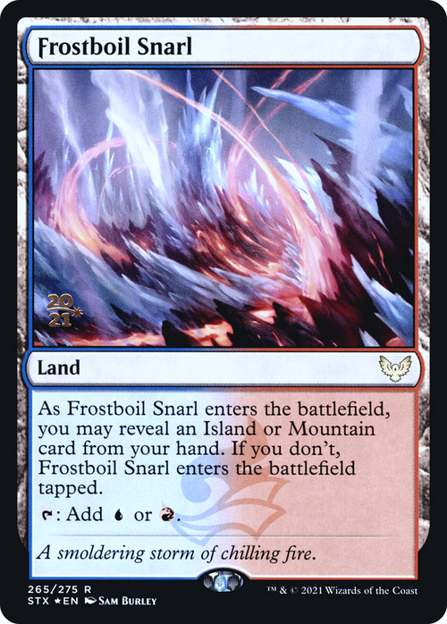 Frostboil Snarl (PRE-265S) - Strixhaven: School of Mages Promos Foil