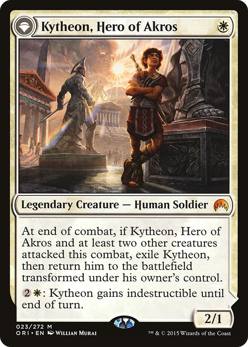 Kytheon, Hero of Akros (ORI-023) - Magic Origins: (originpwdfc)