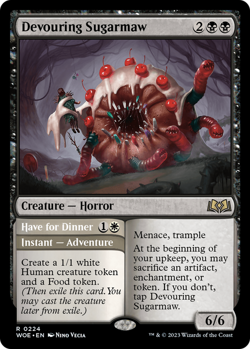 Devouring Sugarmaw (WOE-224) - Wilds of Eldraine