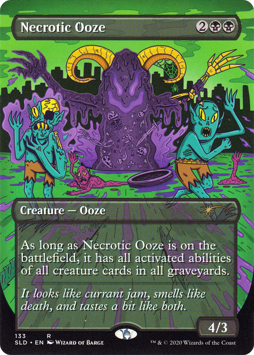 Necrotic Ooze (SLD-133) - Secret Lair Drop (Borderless)