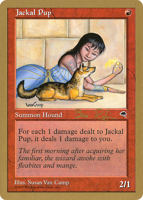 Jackal Pup - 1998 Ben Rubin (TMP) (WCD-) - World Championship Decks 1998