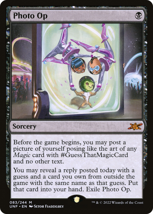 Photo Op (UNF-083) - Unfinity Foil