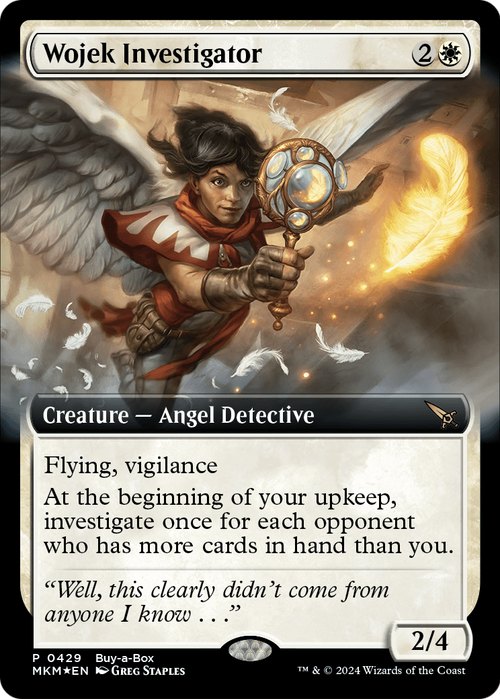Wojek Investigator (BABP-429) - Murders at Karlov Manor: (Extended Art) Foil