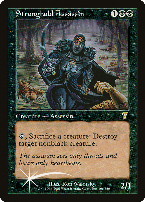 Stronghold Assassin (7ED-166) - 7th Edition Foil
