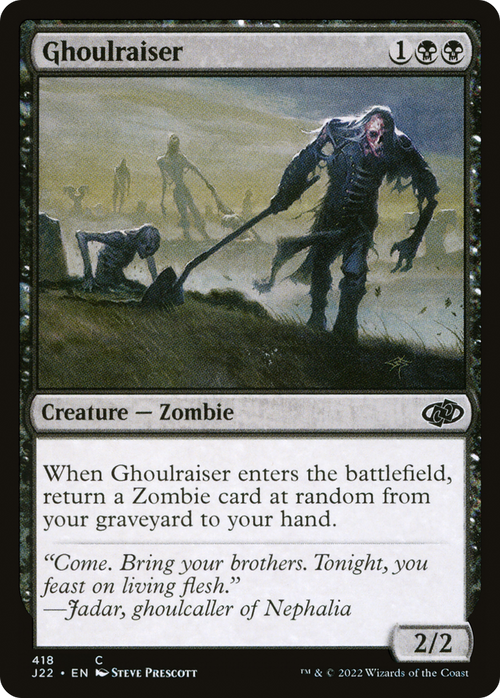 Ghoulraiser (J22-418) - Jumpstart 2022
