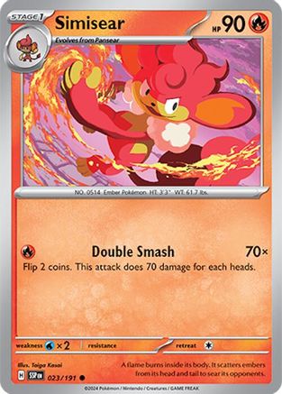 Simisear 023  SV08 Surging Sparks - Common