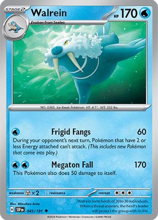 Walrein 045  SV08 Surging Sparks - Uncommon