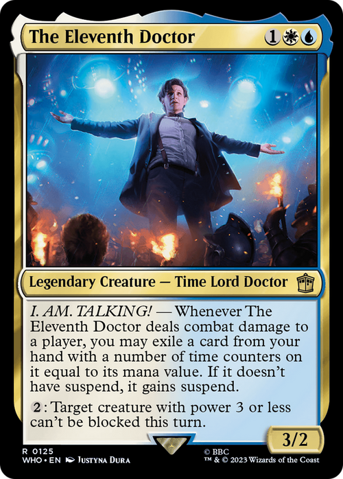 The Eleventh Doctor (WHO-125) - Doctor Who Foil