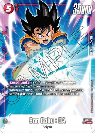 Son Goku : DA (Bonus Pack Alternate Art) (FS06-06) - Starter Deck 6 Son Goku Mini Holofoil