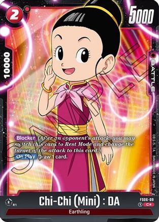 Chi-Chi (Mini) : DA (Bonus Pack Alternate Art) (FS06-09) - Starter Deck 6 Son Goku Mini Holofoil