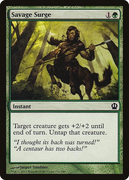 Savage Surge (THS-176) - Theros