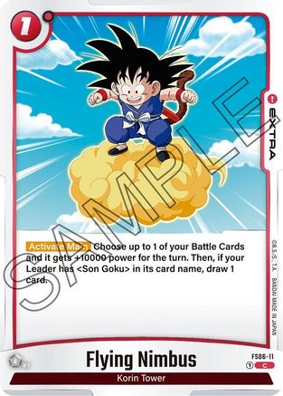 Flying Nimbus (FS06-11) - Starter Deck 6 Son Goku Mini