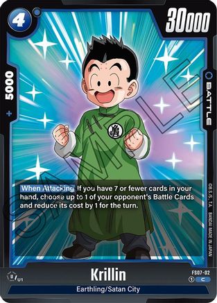 Krillin (FS07-02) - Starter Deck 7 Vegeta Mini