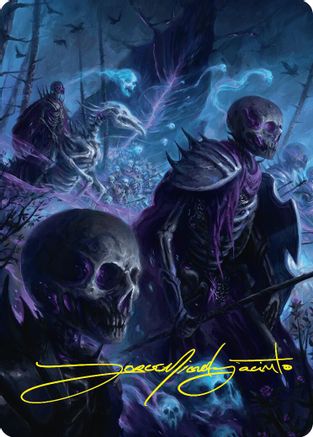 Rise of the Dark Realms Art Card (37/54) (Gold-Stamped Signature) (ASFDN-037) - Art Series: Foundations
