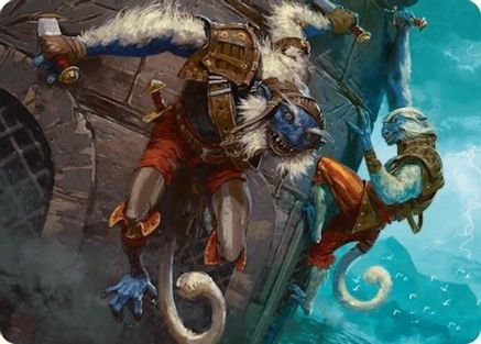 Goblin Boarders Art Card (11/54) (ASFDN-011) - Art Series: Foundations