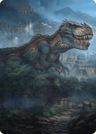 Ghalta, Primal Hunger Art Card (41/54) (ASFDN-041) - Art Series: Foundations