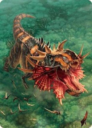 Gigantosaurus Art Card (53/54) (ASFDN-053) - Art Series: Foundations