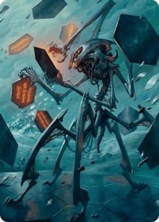 Scrawling Crawler Art Card (50/54) (ASFDN-050) - Art Series: Foundations