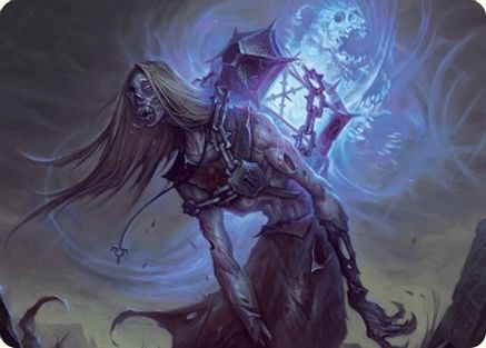 Soul-Shackled Zombie Art Card (9/54) (ASFDN-009) - Art Series: Foundations